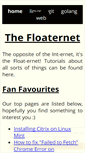 Mobile Screenshot of floaternet.com